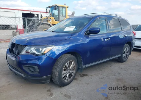 2018 Nissan Pathfinder S from USA, damaged, VIN 5N1DR2MN4JC650065